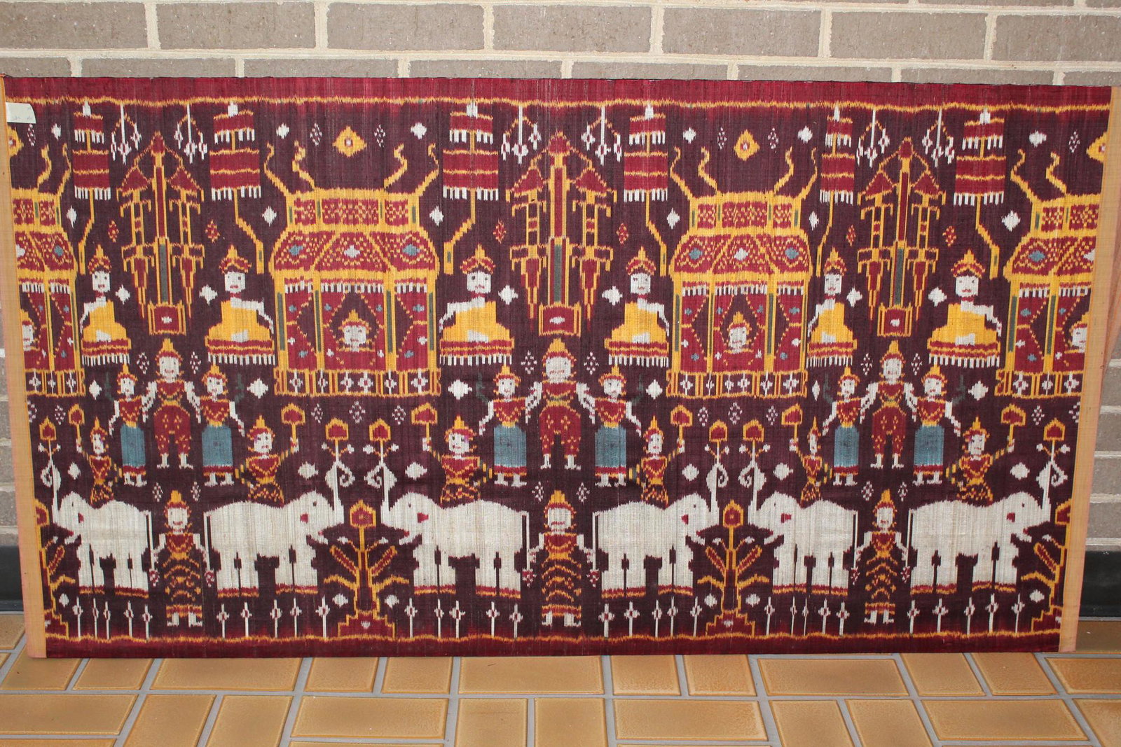 Pidan, ceremonial hanging, Cambodia: Pidan, ceremonial hanging, Cambodia 79x160 cm