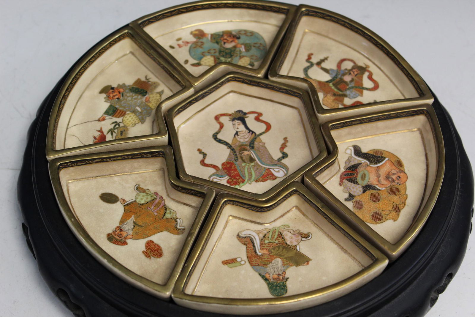 Japanese Porcelain Fruit Dishes Set (1 of 6)