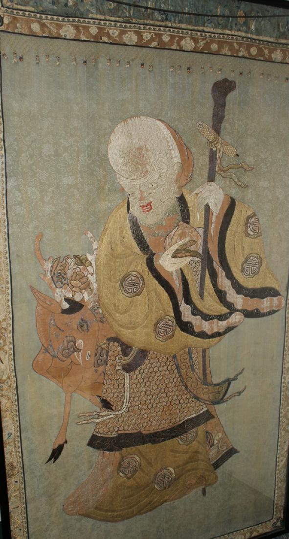 Very Large Chinese Embroidery Piece (1 of 6)