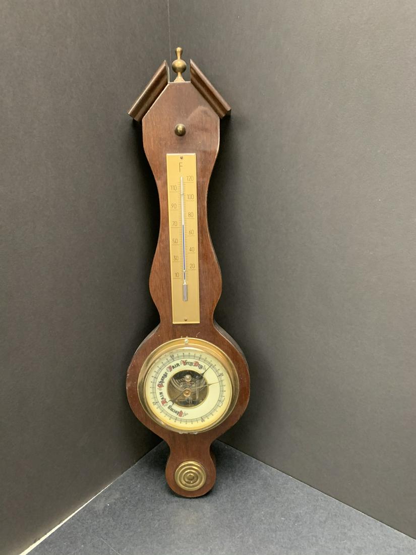 Thermometer/Barometer: Thermometer/Barometer. about 19" H