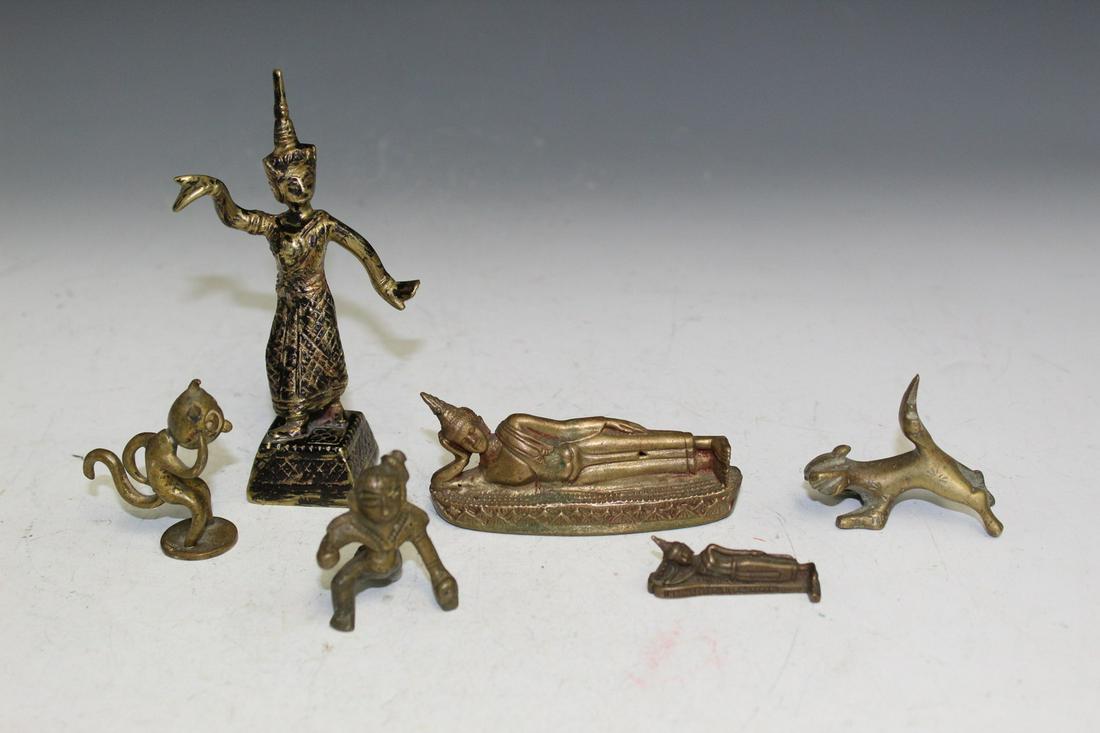 6 Bronze Figurines (1 of 5)