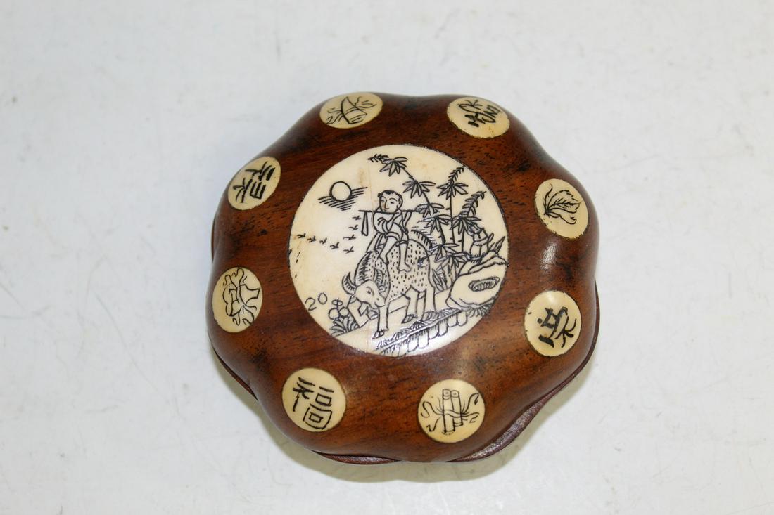 Chinese compass: Chinese compass. Diam 8 cm.