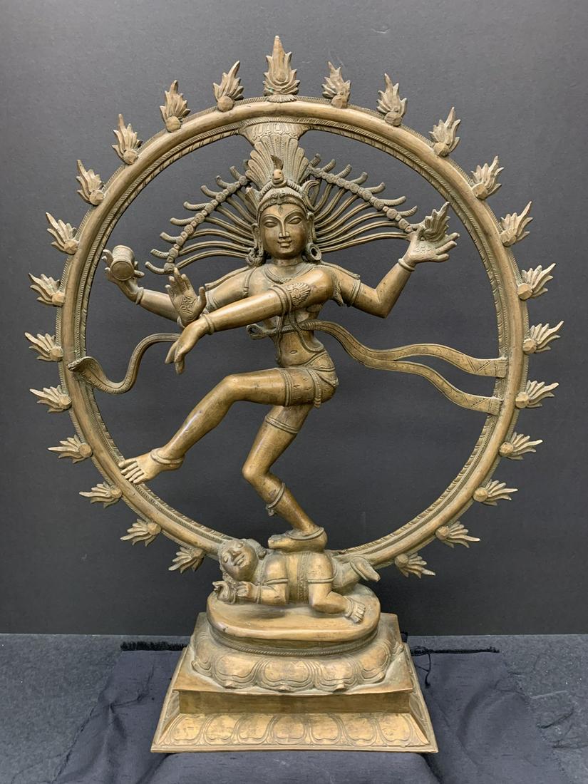 Indian Bronze Dancing Shiva (1 of 3)