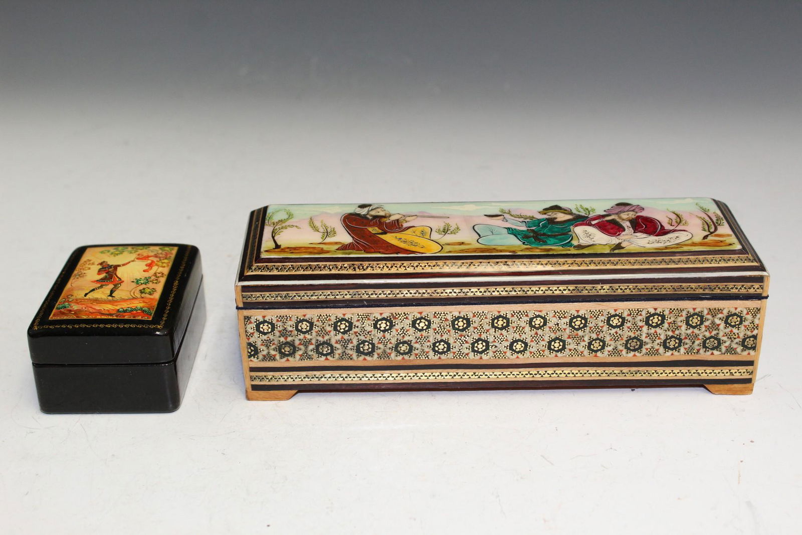 Two Indian Jewelry Boxes. (1 of 4)