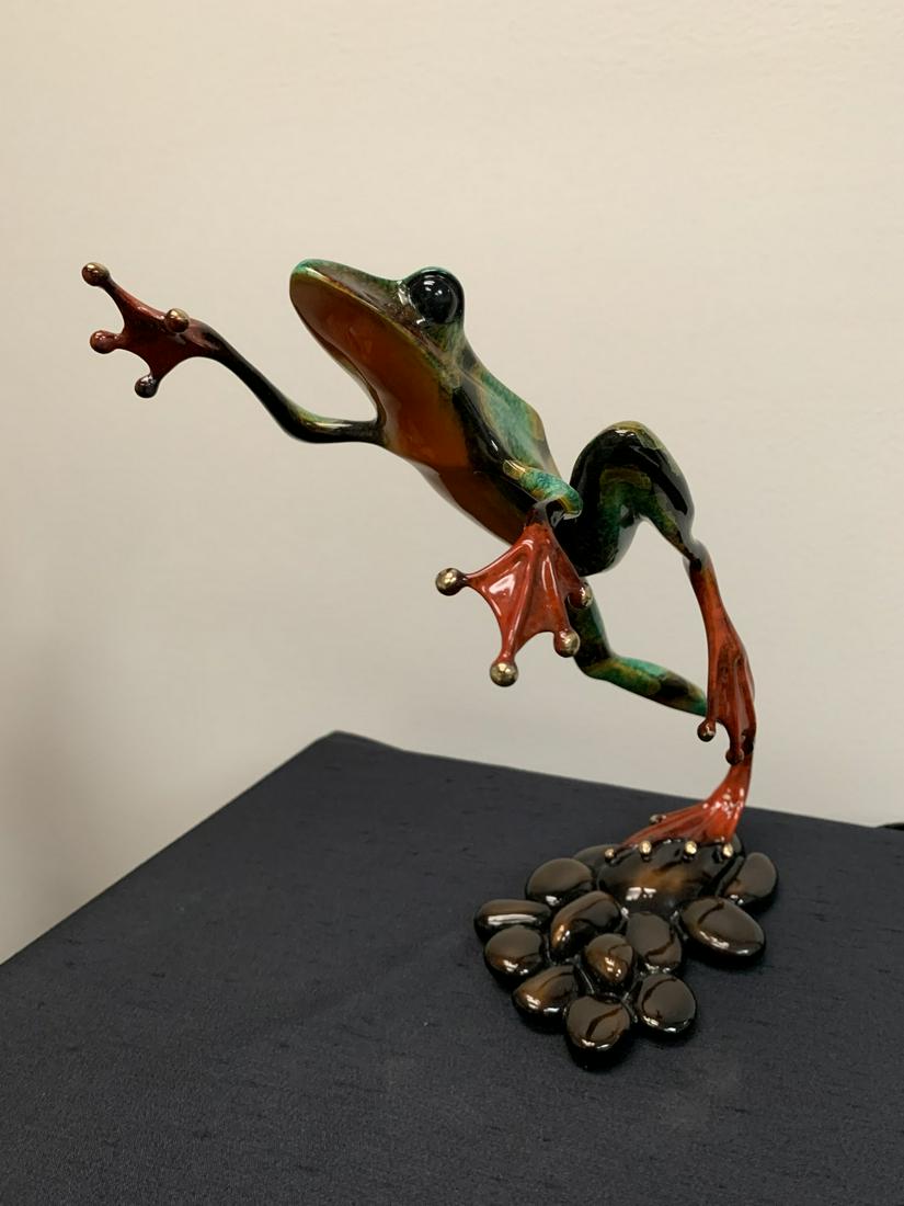 Tim Cotterill signed limited edition bronze sculpture, (1 of 3)