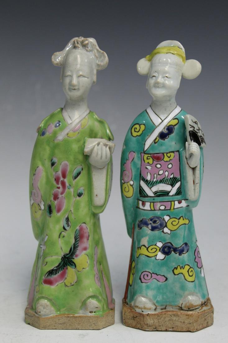 Two Chinese Porcelain Figures (1 of 5)