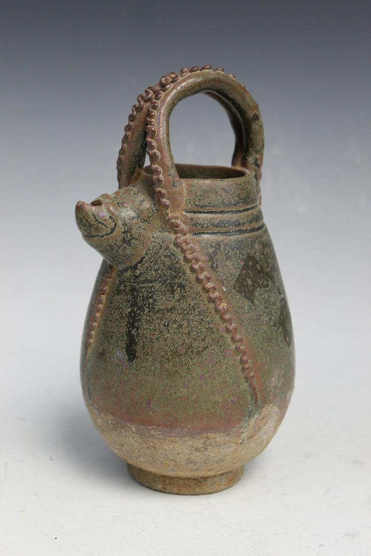 Chinese Pottery Ewer (1 of 5)