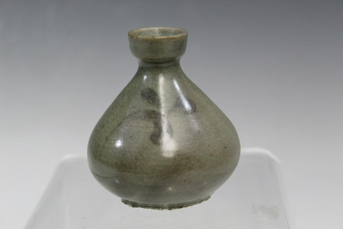Korean Celadon Porcelain Small Oil Bottle (1 of 4)