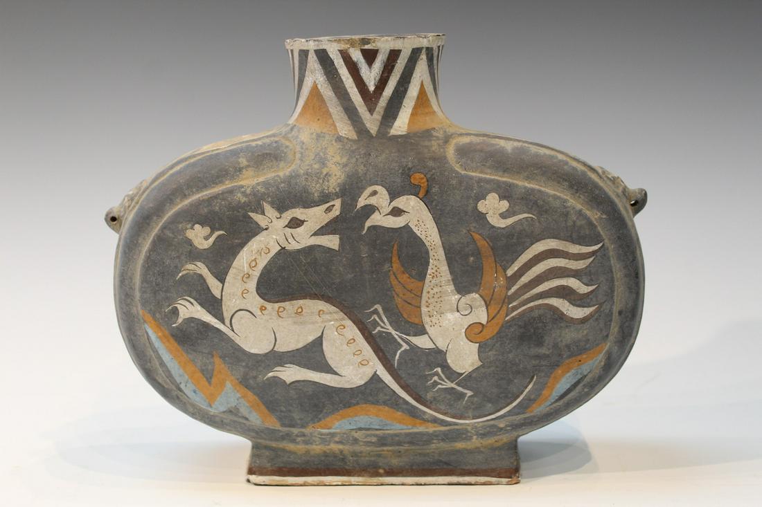 Chinese Han Style Pottery Vase (1 of 6)