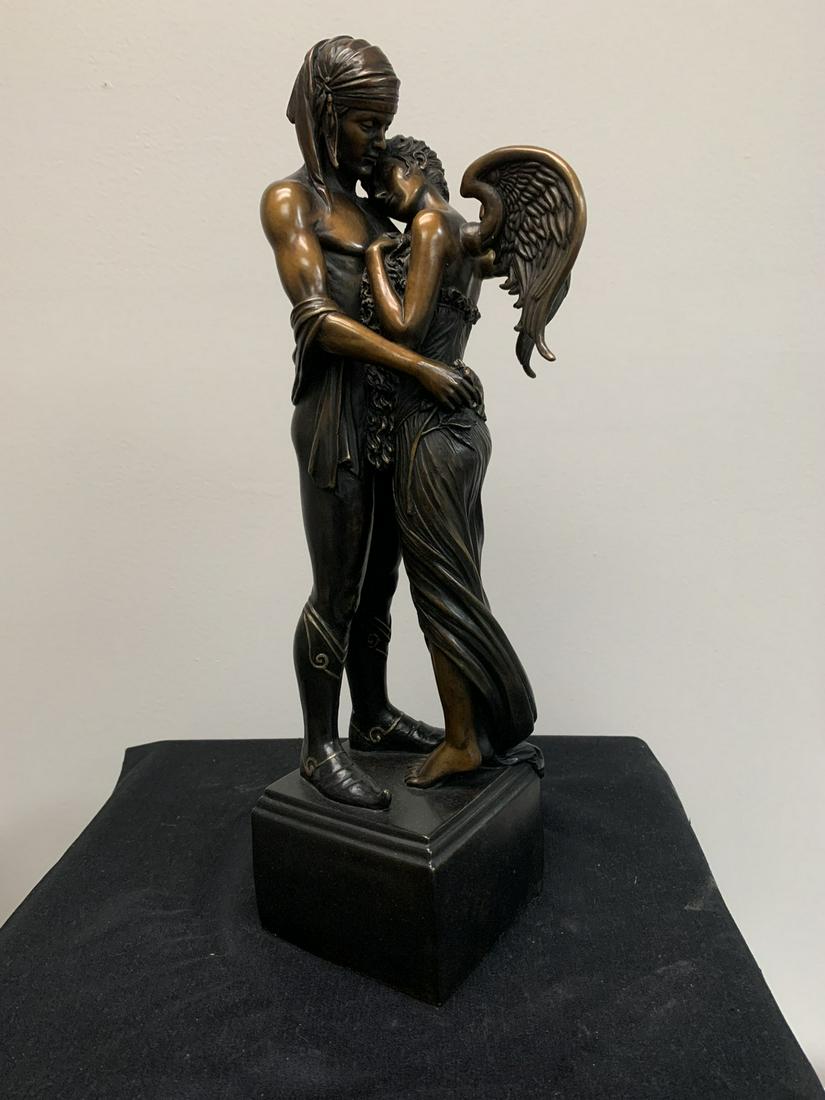 Michael Parkes signed limited edition bronze sculpture, (1 of 2)