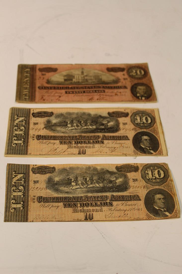 Three Confederate Bills (1 of 5)