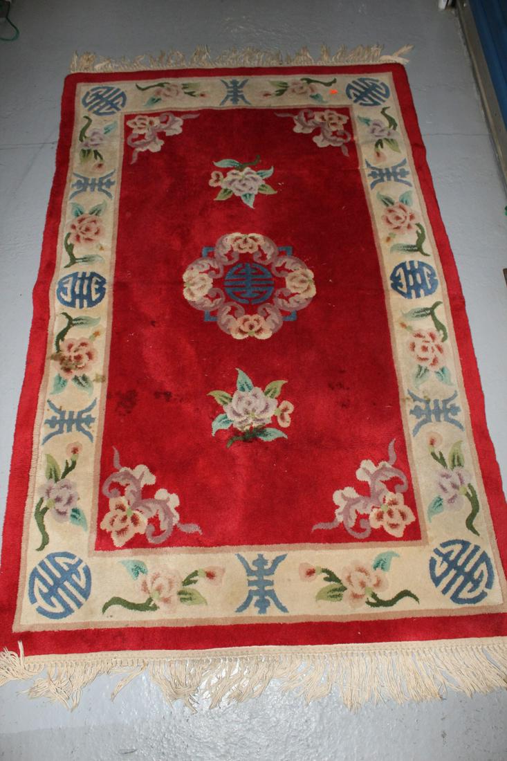 Chinese Red Rug (1 of 5)