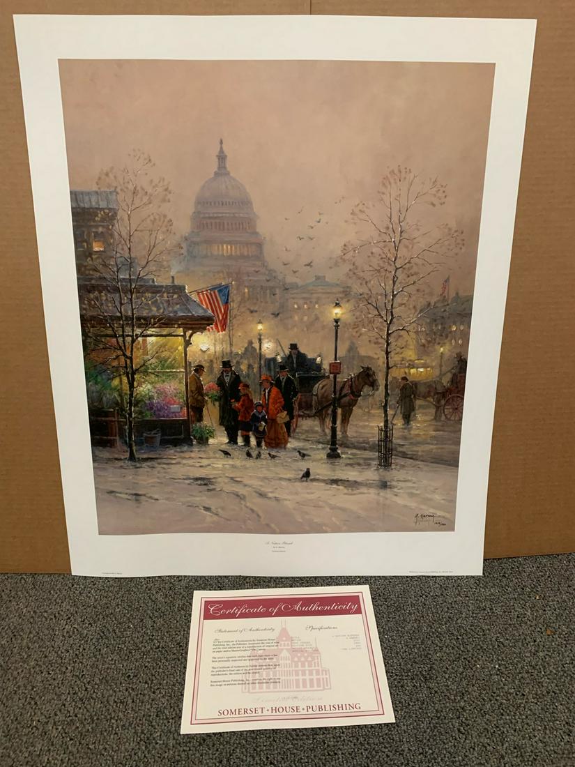 G. Harvey "A Nation Blessed" signed limited edition print (1 of 1)