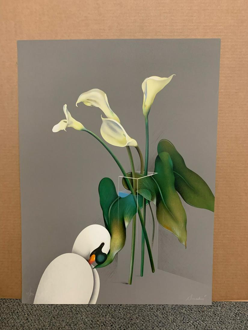 Jean Donadini "Harmonie Blanche" signed limited edition lithograph (1 of 1)