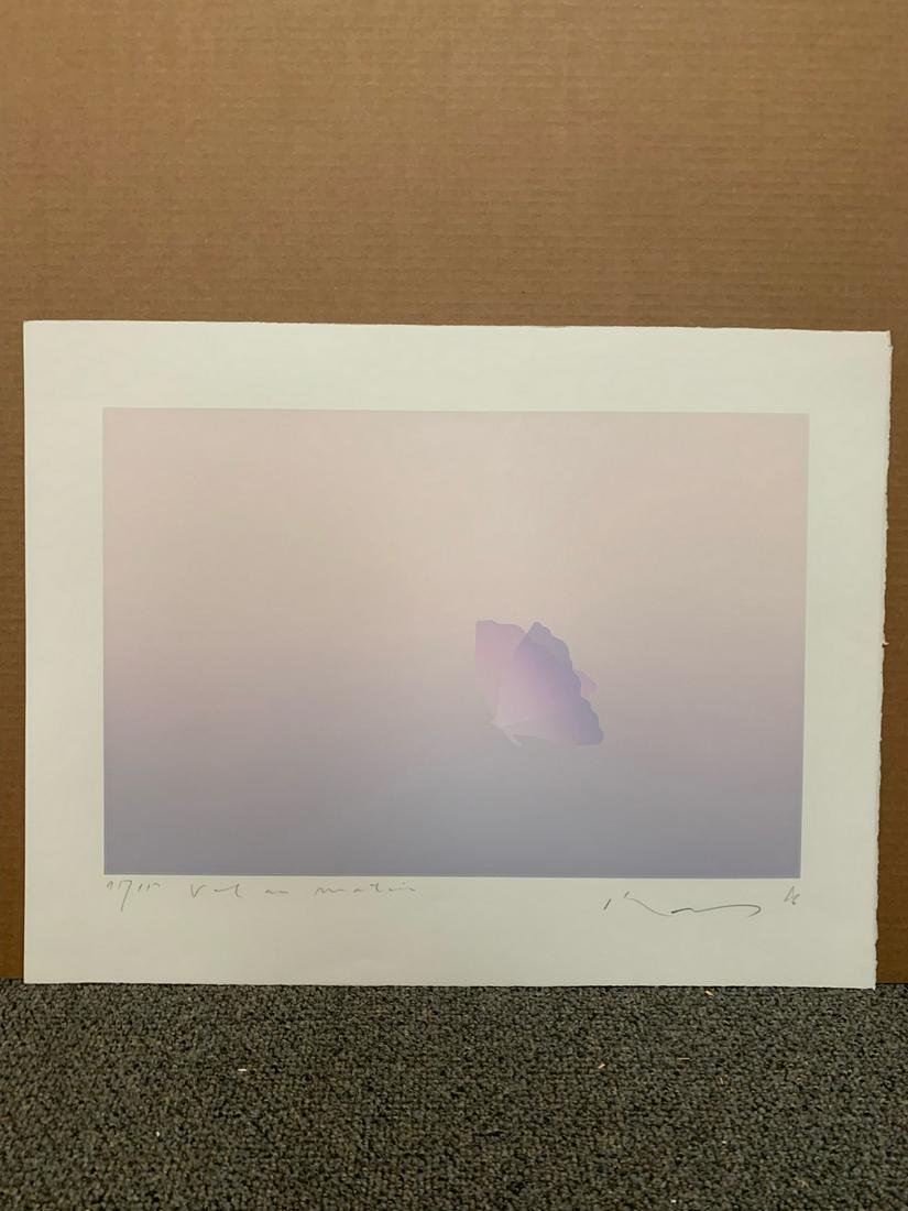 Kozo Inoue "Vol Au Martin" signed limited edition serigraph (1 of 1)