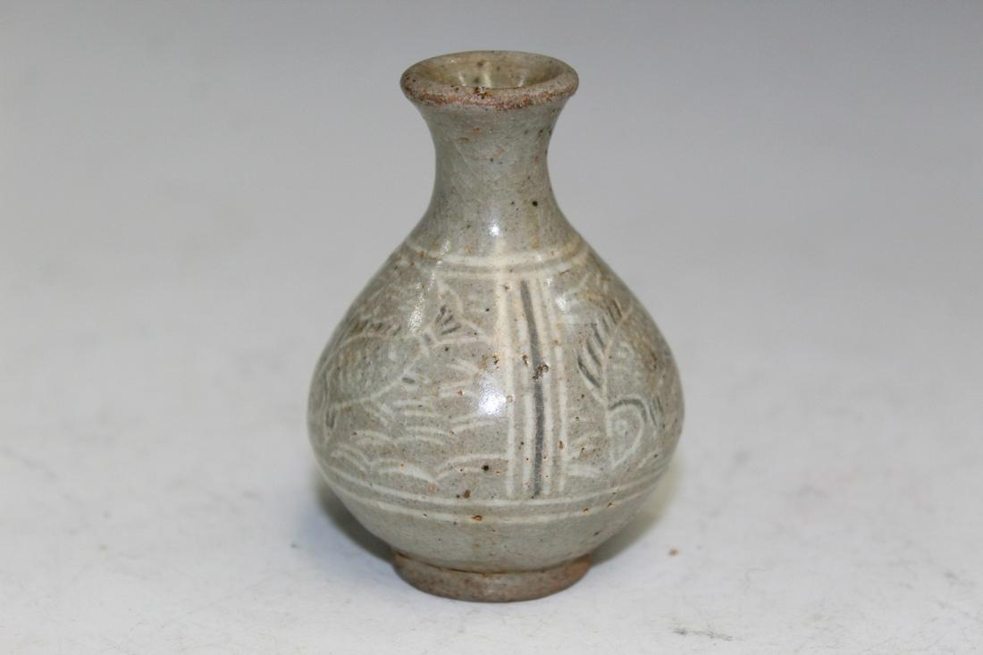 Korean Miniature Pottery Vase (1 of 5)