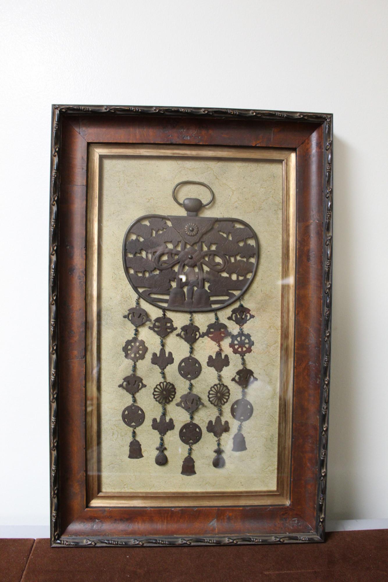Japanese Buddhist Altar Pendent (Keman) (1 of 3)