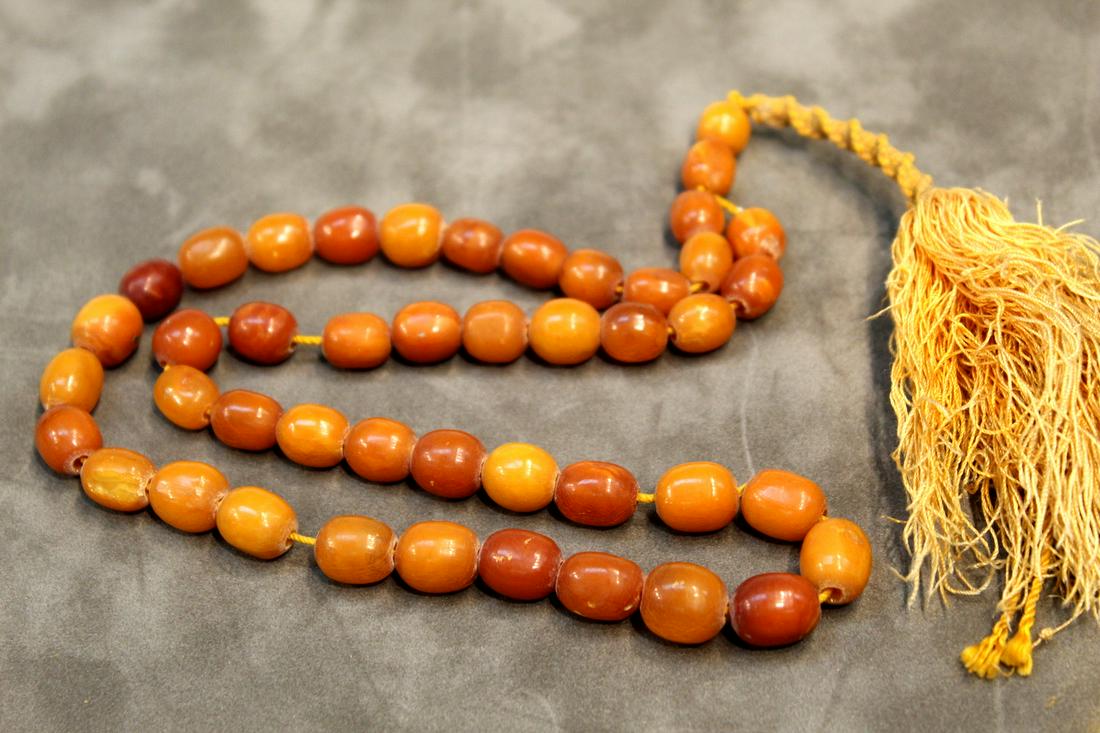 Amber Beads Necklace (1 of 4)