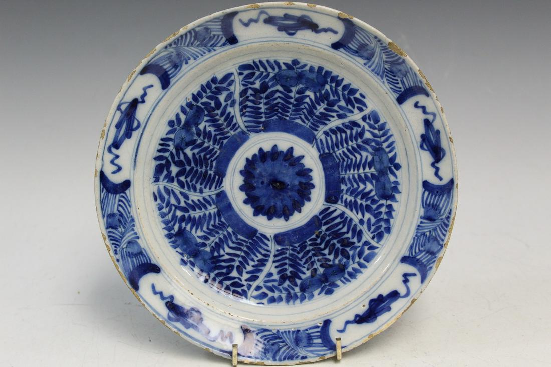 Antique Dutch Delft Dish (1 of 6)