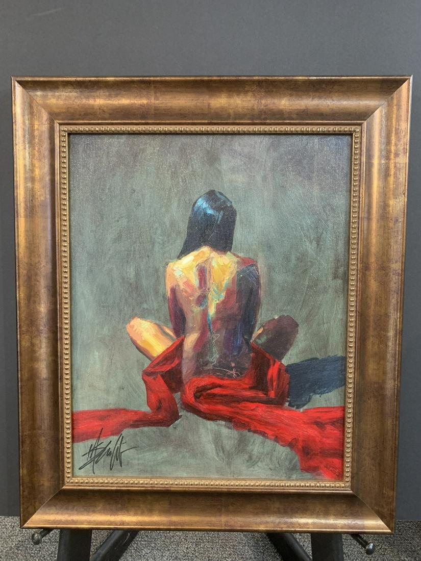 "Spiritual Journey" signed limited edition giclee on canvas by Henry Asencio (1 of 3)