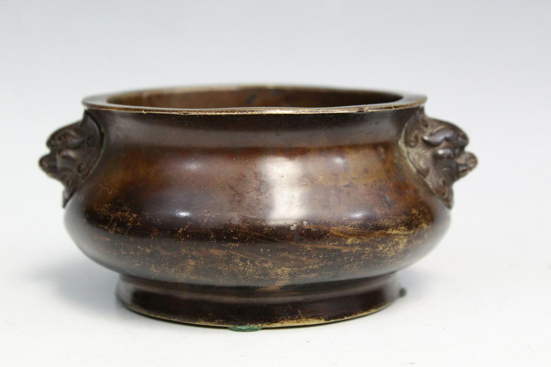 Chinese Bronze Incense Burner (1 of 5)