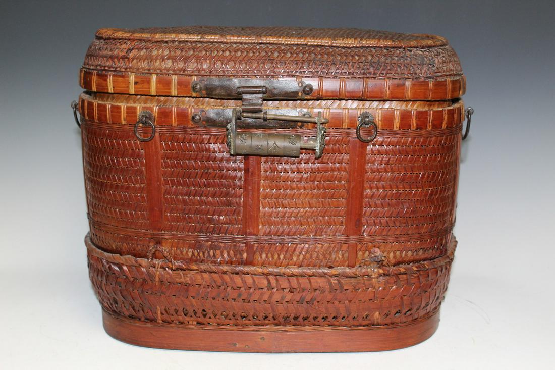 Chinese Bamboo Basket (1 of 6)