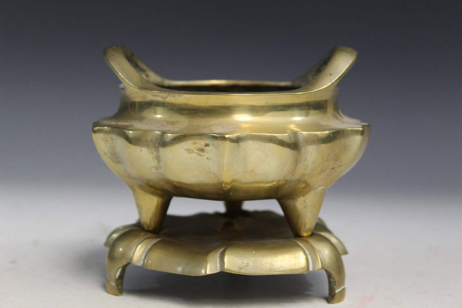 Chinese Metal Incense Burner (1 of 6)