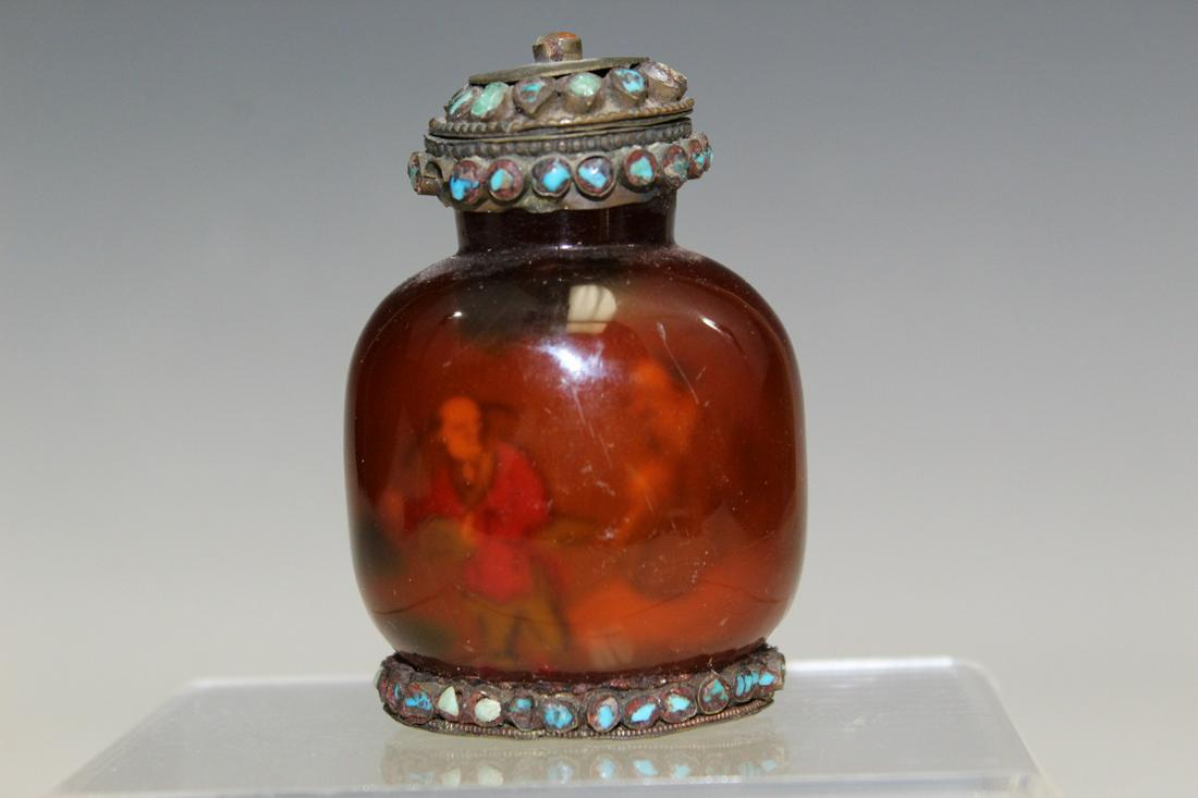 Chinese Inner Painting Glass Snuff Bottle (1 of 5)