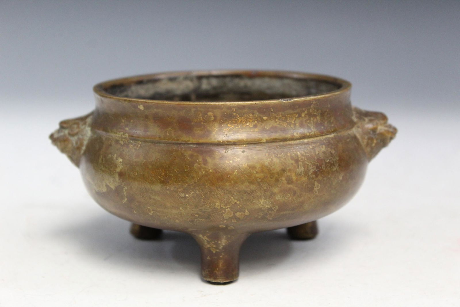 Chinese Bronze Incense Burner, Ming Mark. (1 of 6)