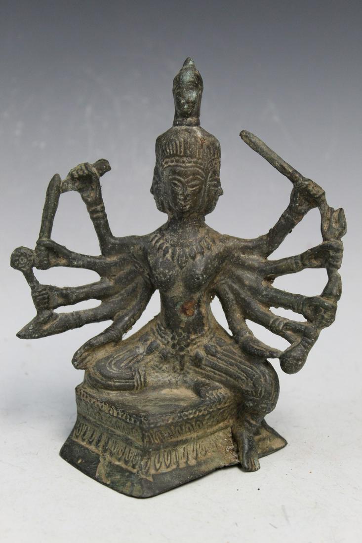 Asian Bronze Statue (1 of 6)