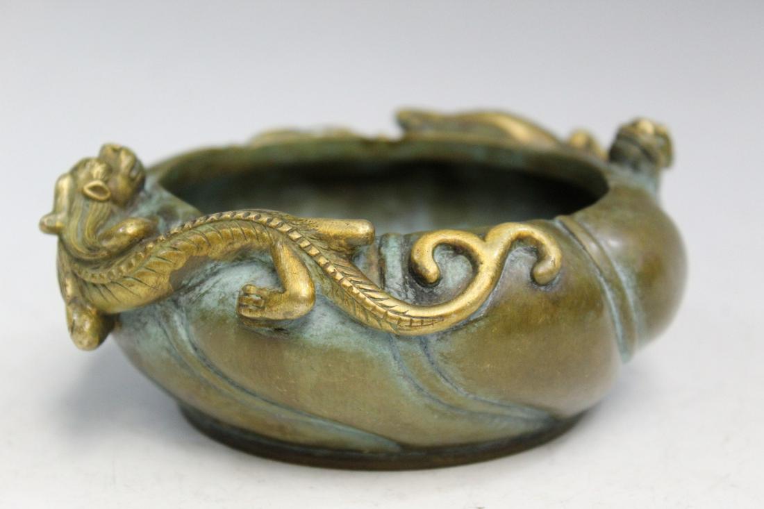 Chinese Brass Incense Burner (1 of 5)