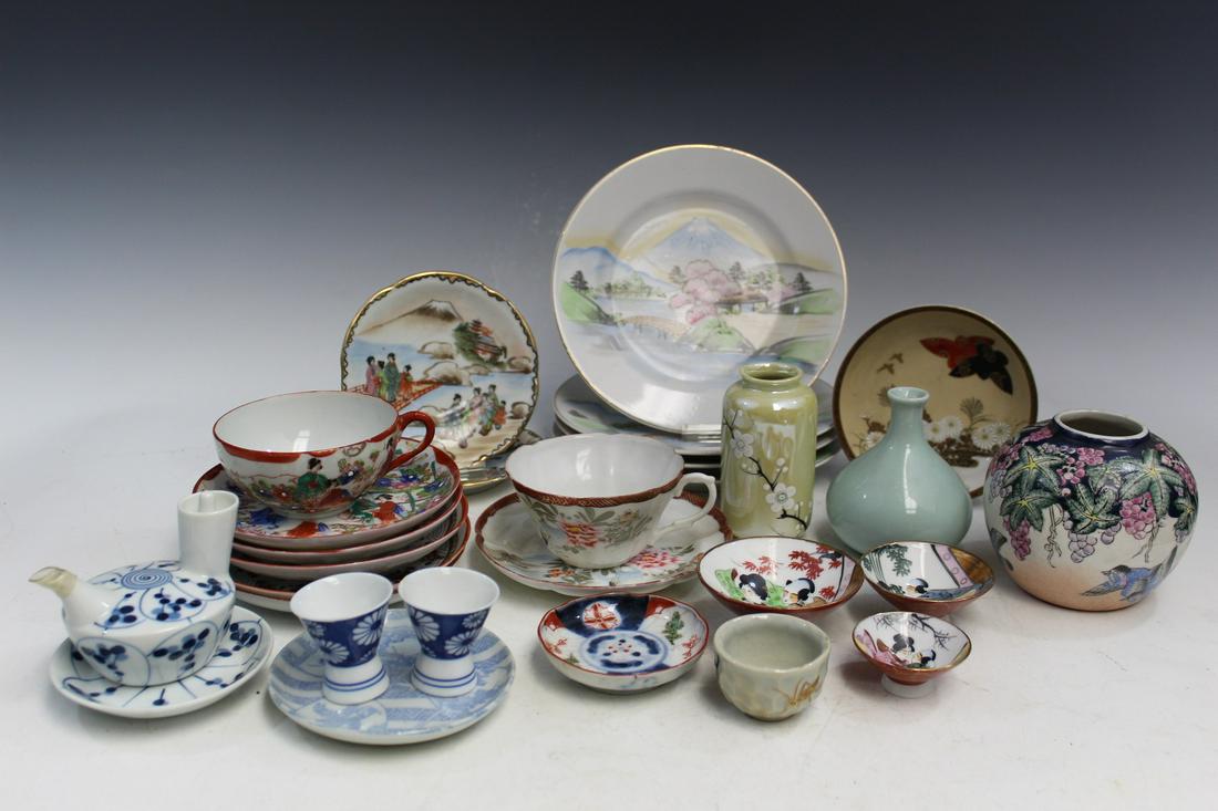 Large Group of Asian Porcelain Items (1 of 9)