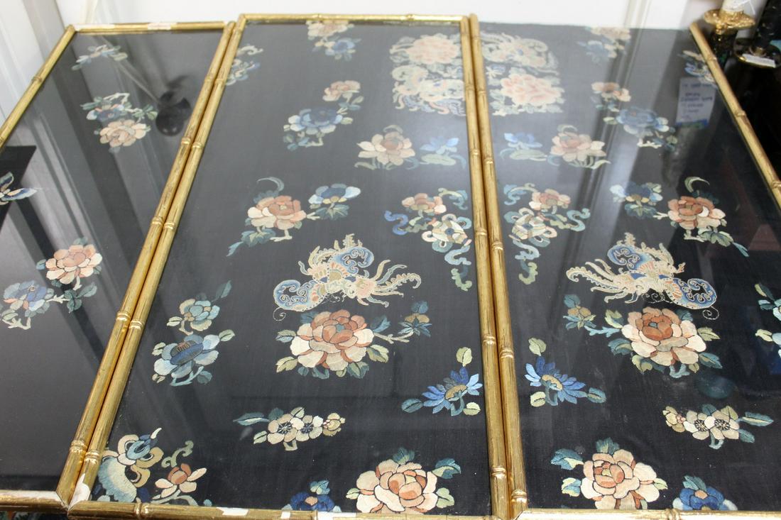 Three Chinese Embroidery Pieces (1 of 5)