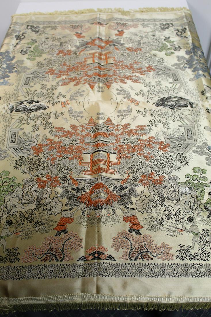 Chinese Brocade Table Cloth (1 of 6)