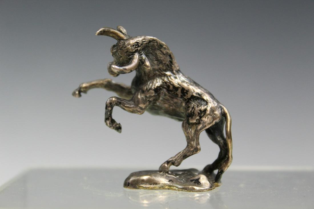 Cartier Sterling Silver Bull Figurine (1 of 4)