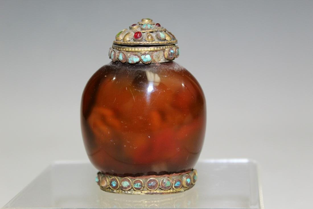 Chinese Inner Painting Glass Snuff Bottle (1 of 4)