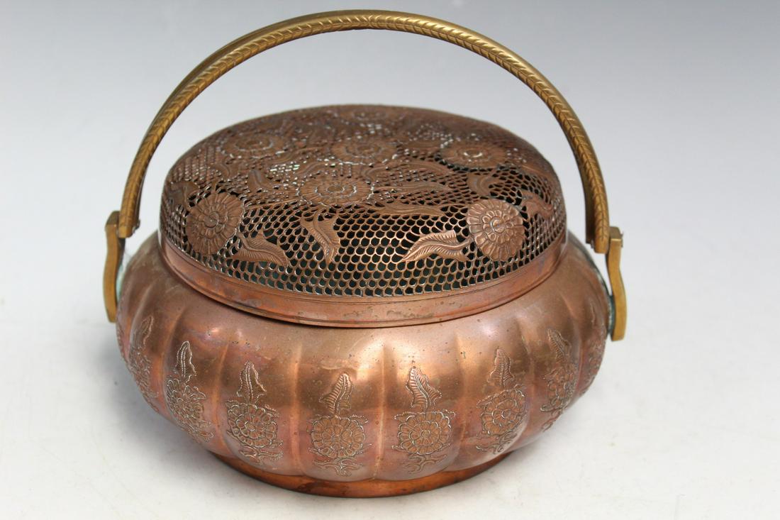 Chinese Brass Hand warmer (1 of 9)