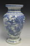 Japanese Blue and White Porcelain Vase