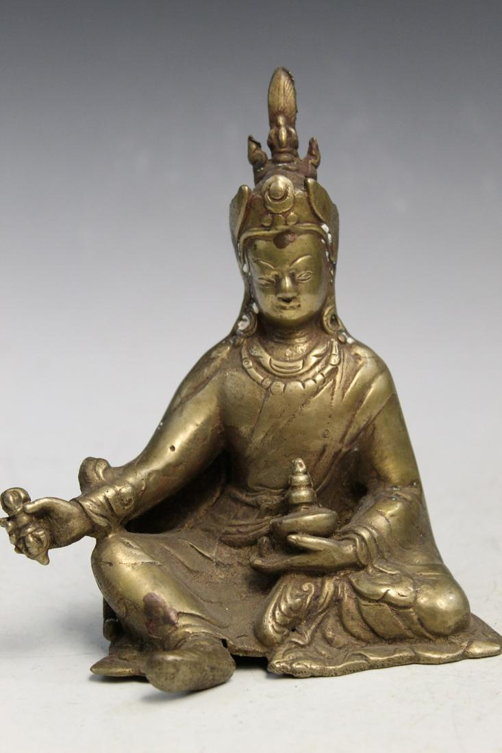 Tibetan Brass Statue (1 of 5)