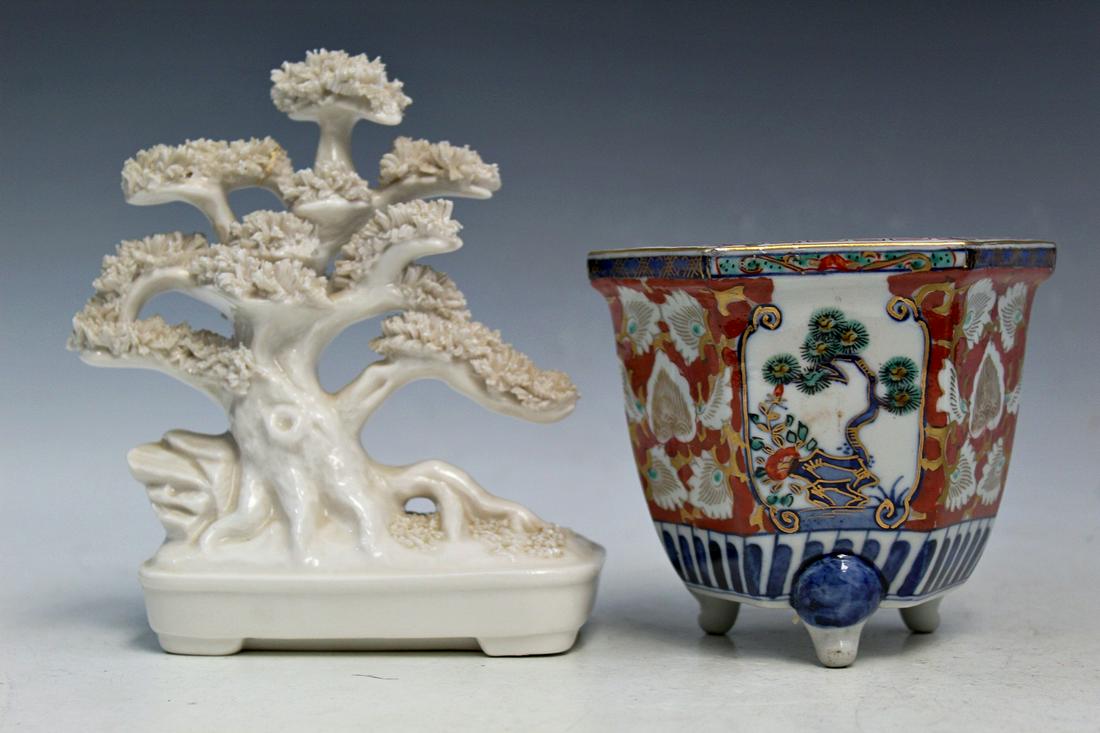 Porcelain Bonsai and Japanese Planter (1 of 6)