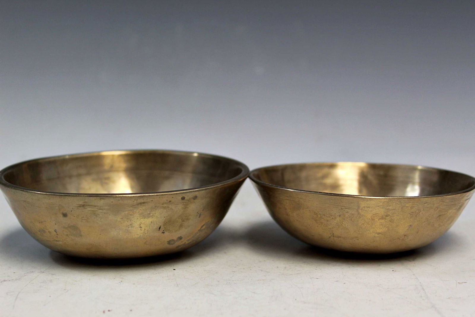 Two Asian Brass Bowls (1 of 4)