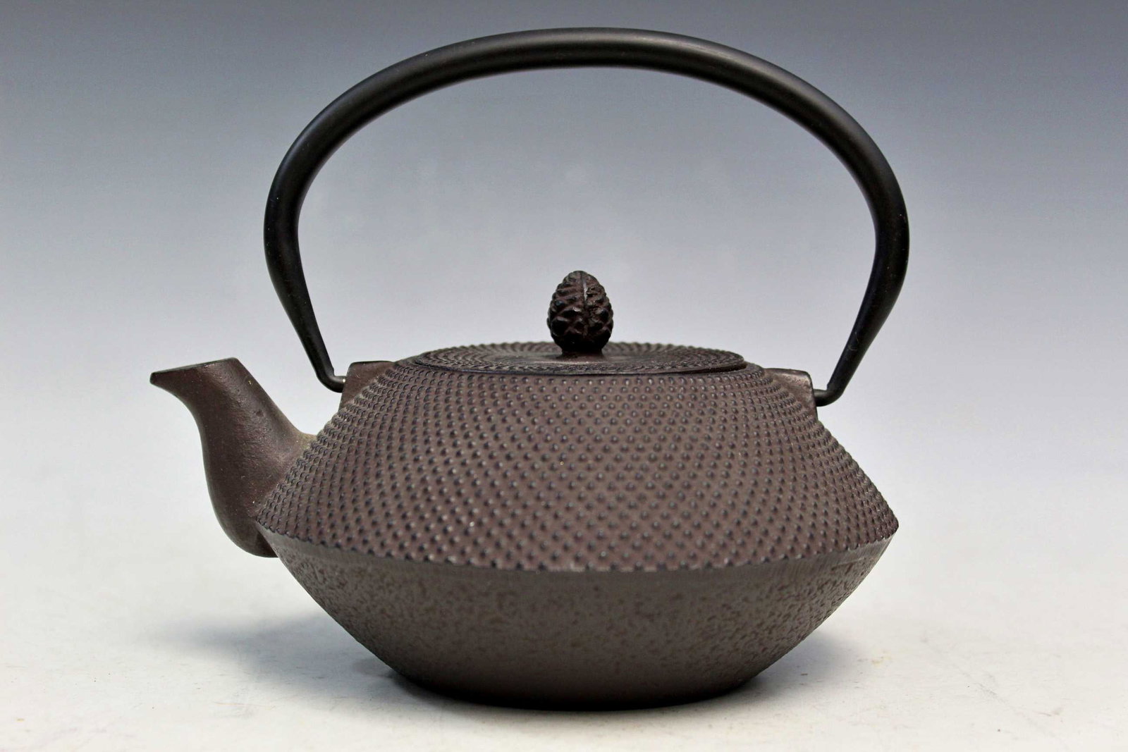 Japanese Iron Teapot: Japanese Iron Teapot. L 16 cm