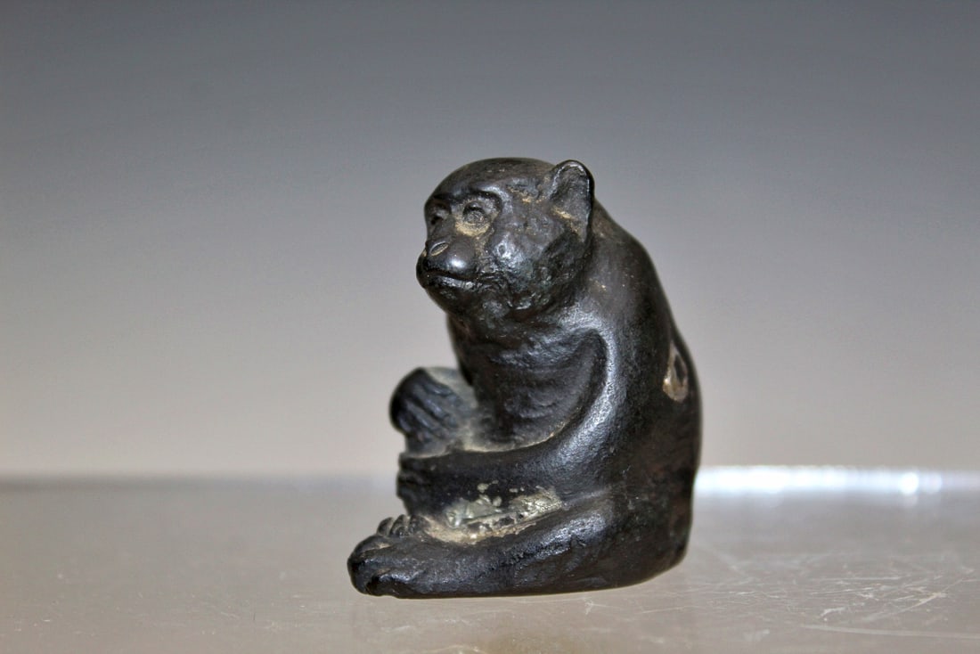 Yamanaka & Co Japan Bronze Monkey Figurine (1 of 4)