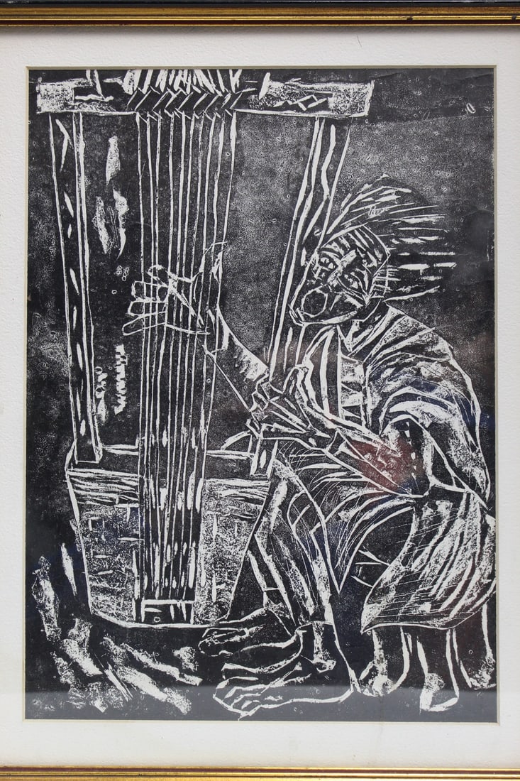 African Musician Print (1 of 6)