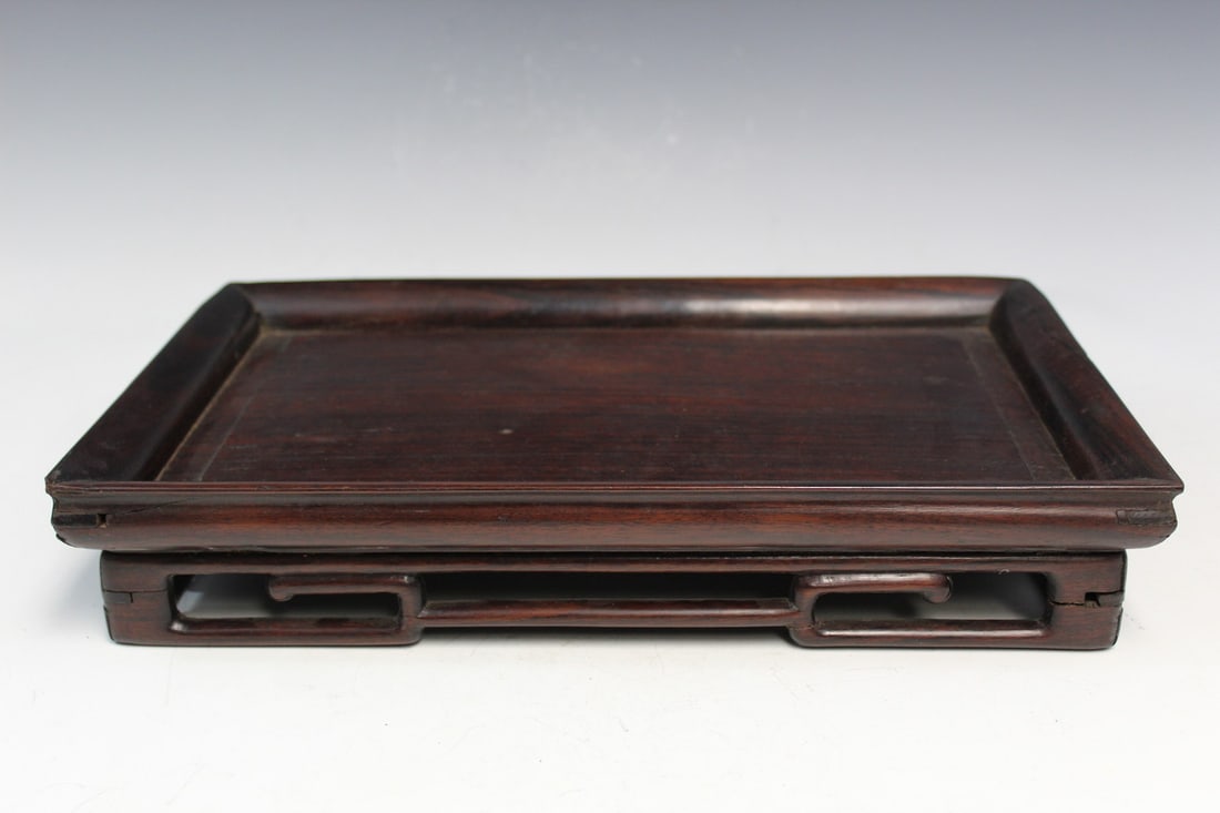 Chinese Hardwood Tray Stand (1 of 7)
