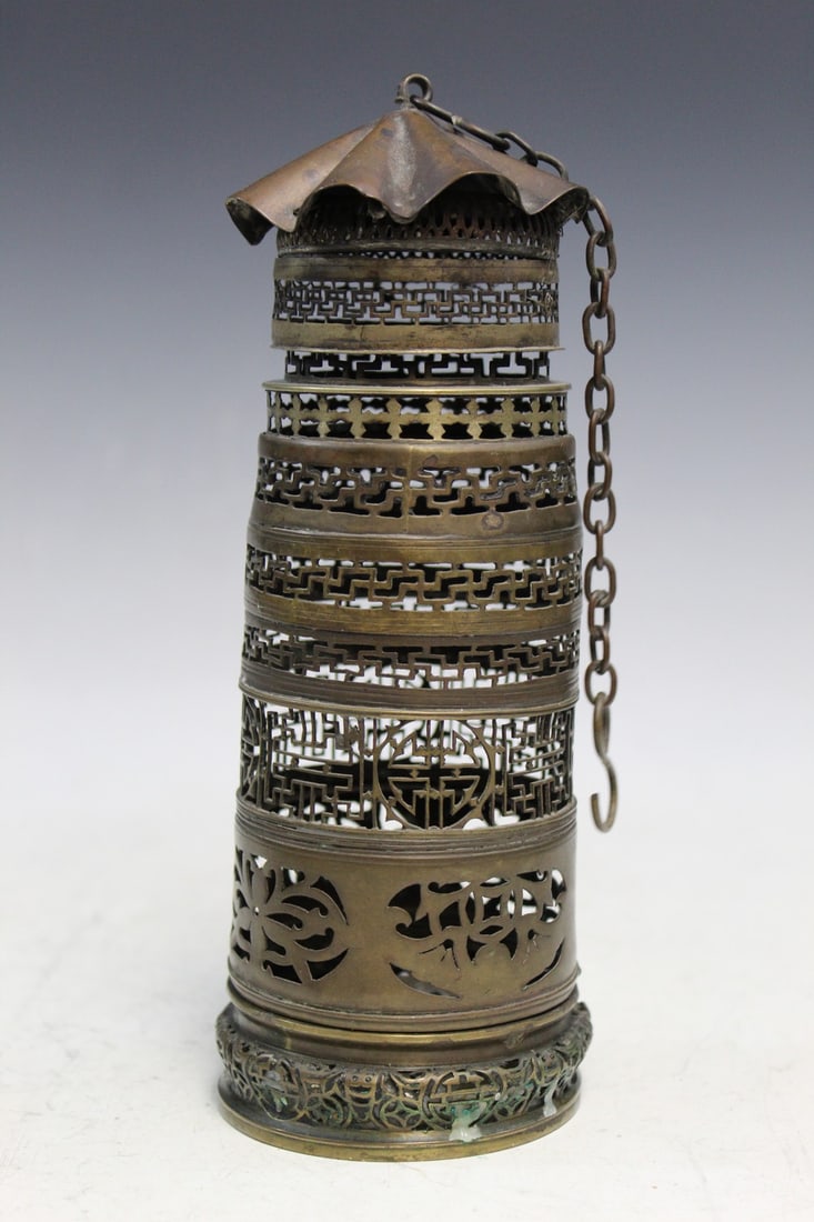 Chinese Metal Candle Lantern (1 of 7)