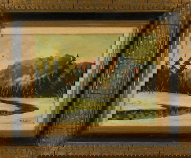 Maurice Galbraith Cullen ( 1866 - 1934 ) Impressionist Oil On Canvas: Medium: Oil On CanvasPainting Size: 12 x 16 inchesFrame Size: 20 x 24 inchesCondition: This artwork is in good overall condition for its age.Signature: SignedArtist: Maurice Galbraith Cullen ( 1866 -