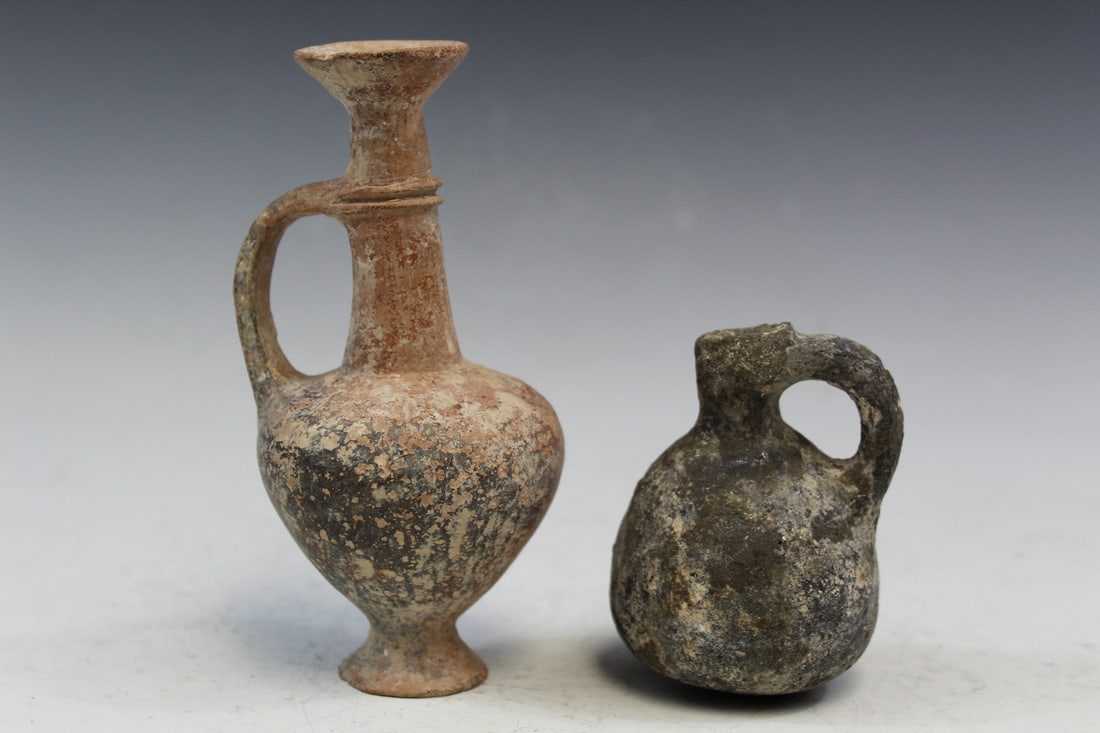 Two Ancient Terracotta Containers (1 of 7)