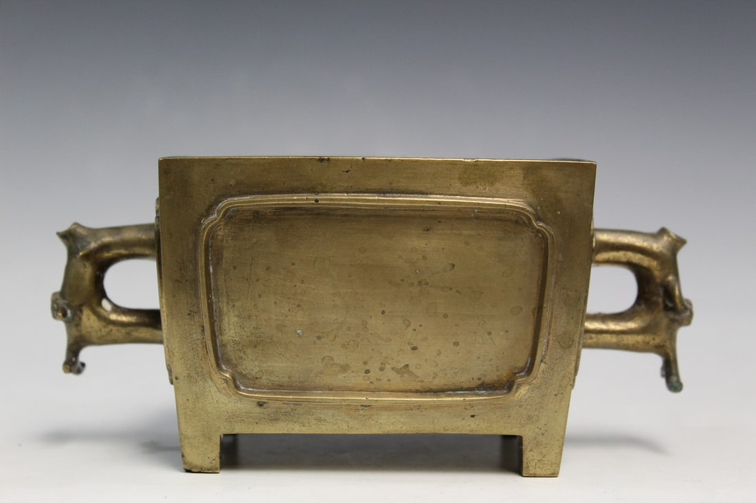 Chinese Brass Incense Burner (1 of 6)