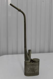 Chinese Smoking Pipe: Chinese Smoking Pipe. H 30 cm,